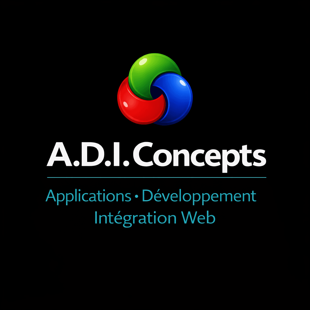 Logo de A.D.I. Concepts – Applications, Développement, Intégration Web